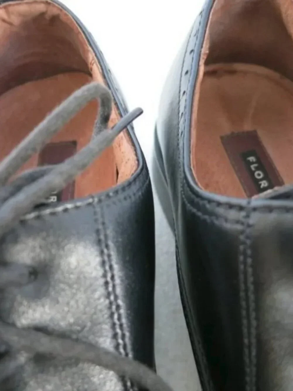 Florsheim Cap Toe Leather Split Top Dress Oxfords Men's Formal Footwear Sz 9 D